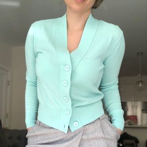 Brand NWT J. Crew Cardigan in Mint Sz Sm